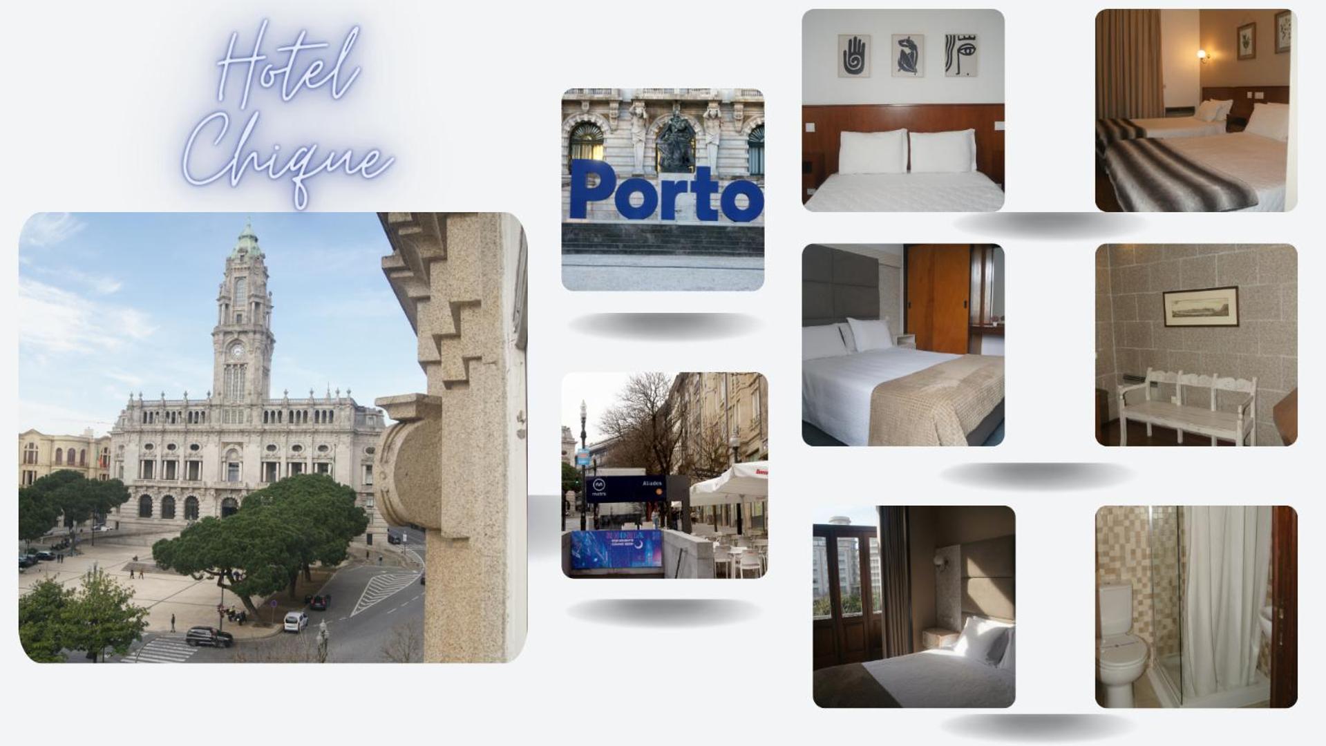 Hotel Chique Aliados Porto Kültér fotó